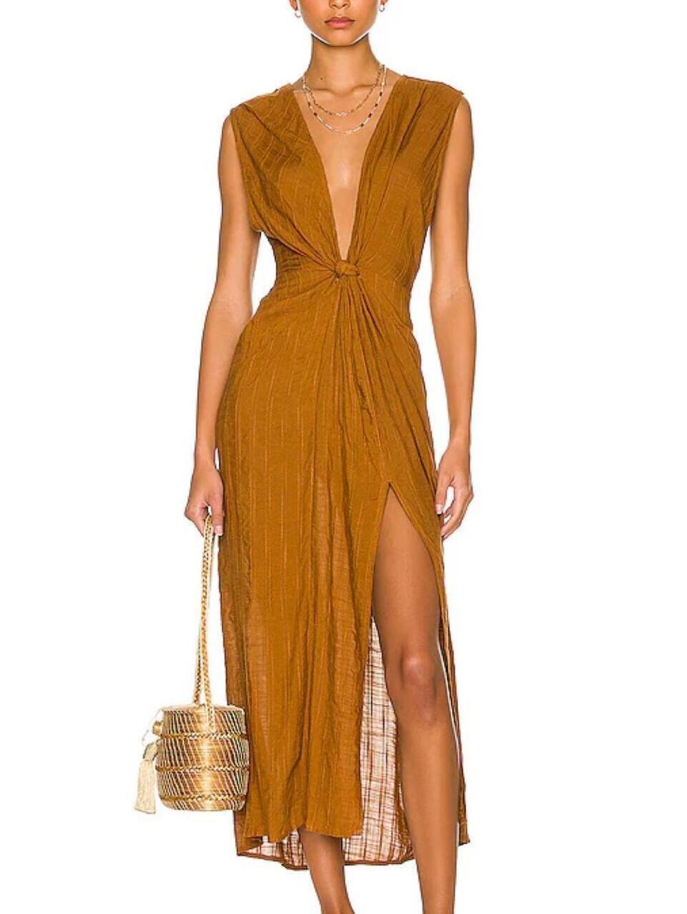 Lspace Down The Line Cover Up in Amber
